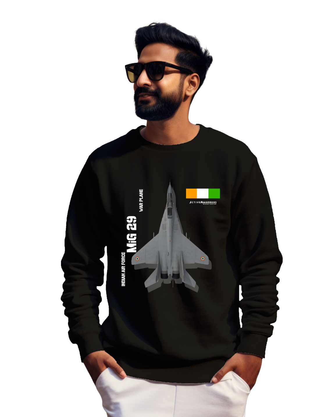 Men's  MIG 29 Fighter Jet SWEATSHIRT