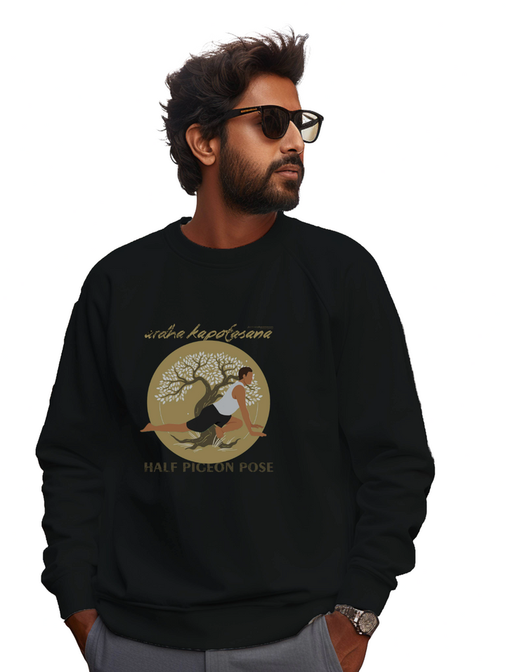 Men's ardh kepotasana Sweatshirt