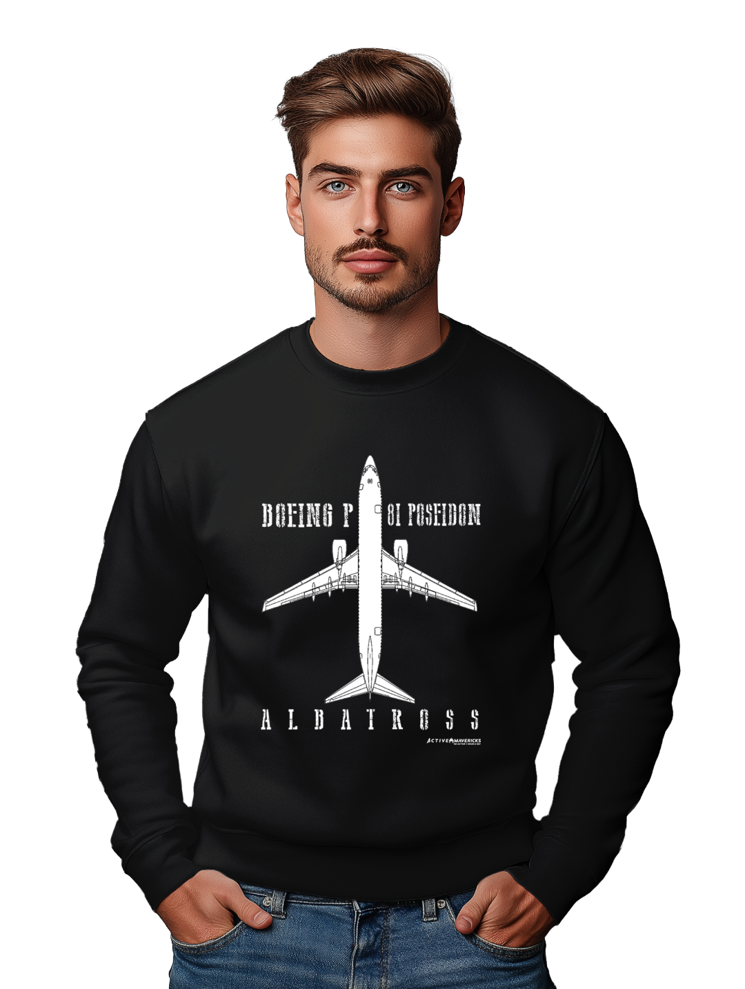 Mens BOEING P8I ALBATROSS Sweatshirt