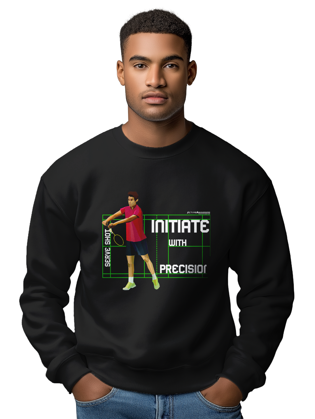 Mens SERVE SHOTSweatshirt