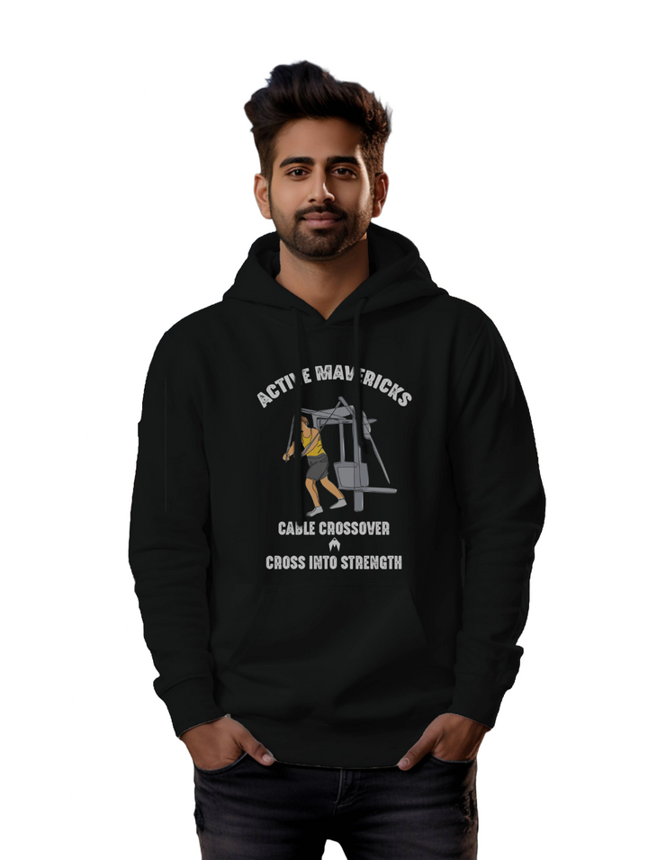 Men's CABLE CROSSOVER HOODIES