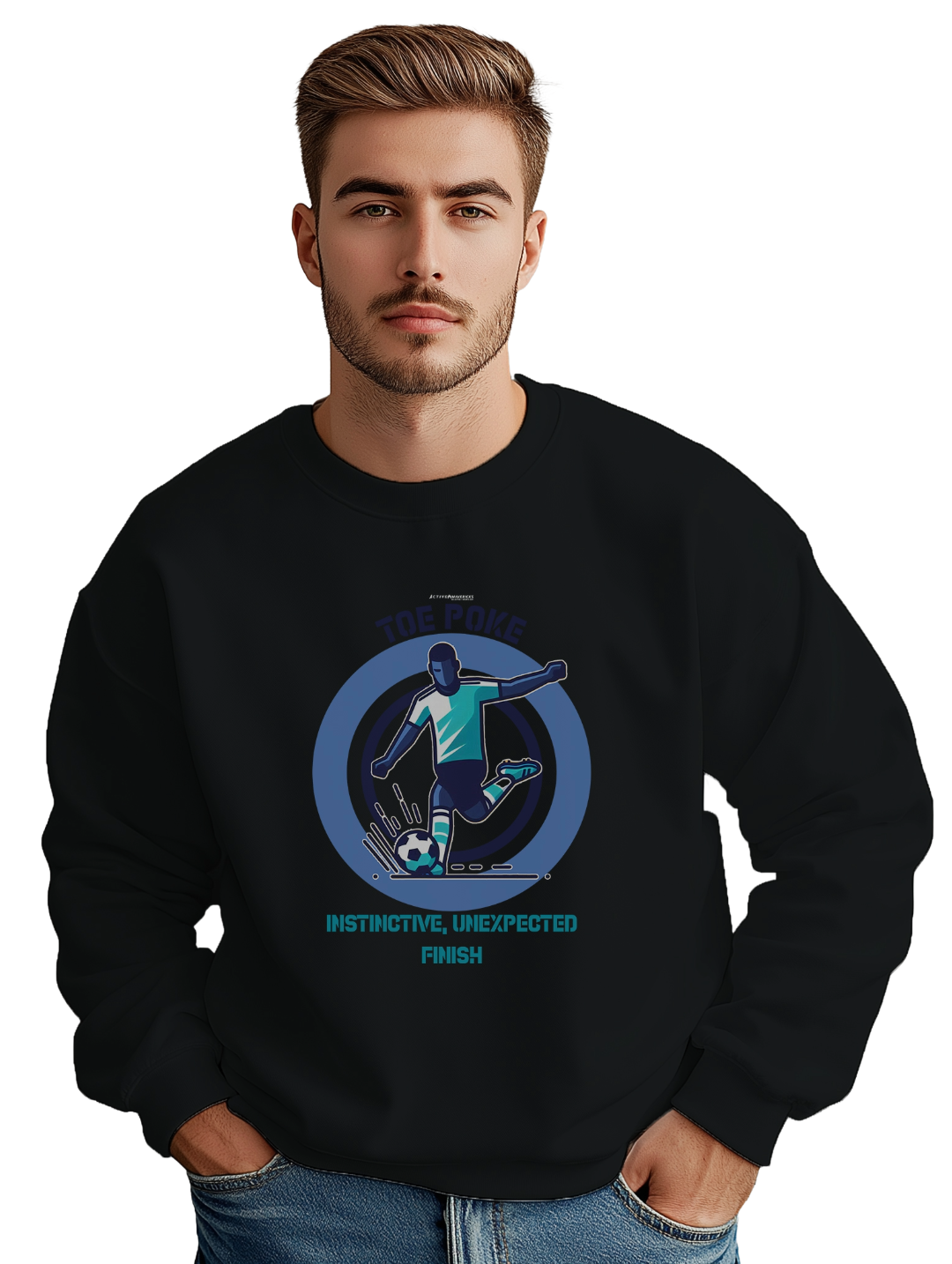 Mens TOE POKE  Sweatshirt