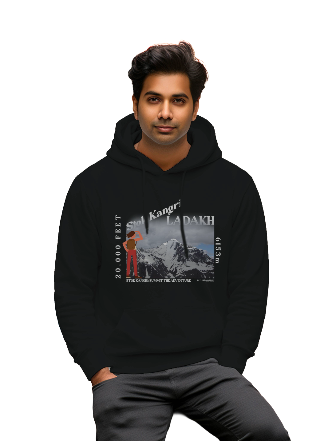 Men's STOK KANGRI : LADAKH Hoddie