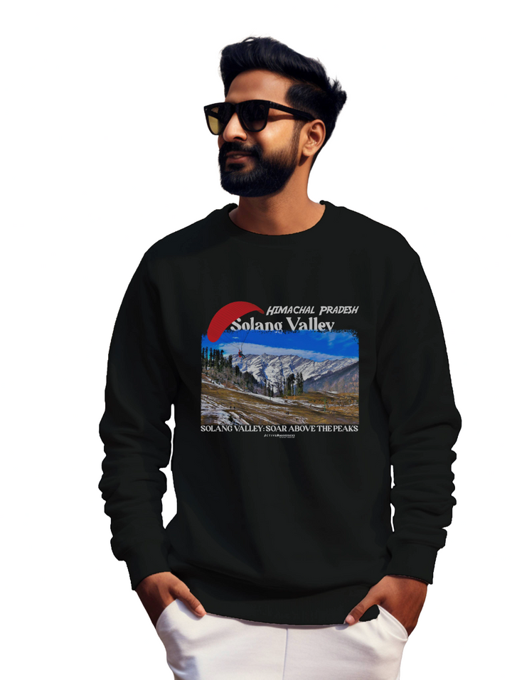 Men's SOLANG VALLEY  HIMACHAL PRADESH SWEATSHIRT