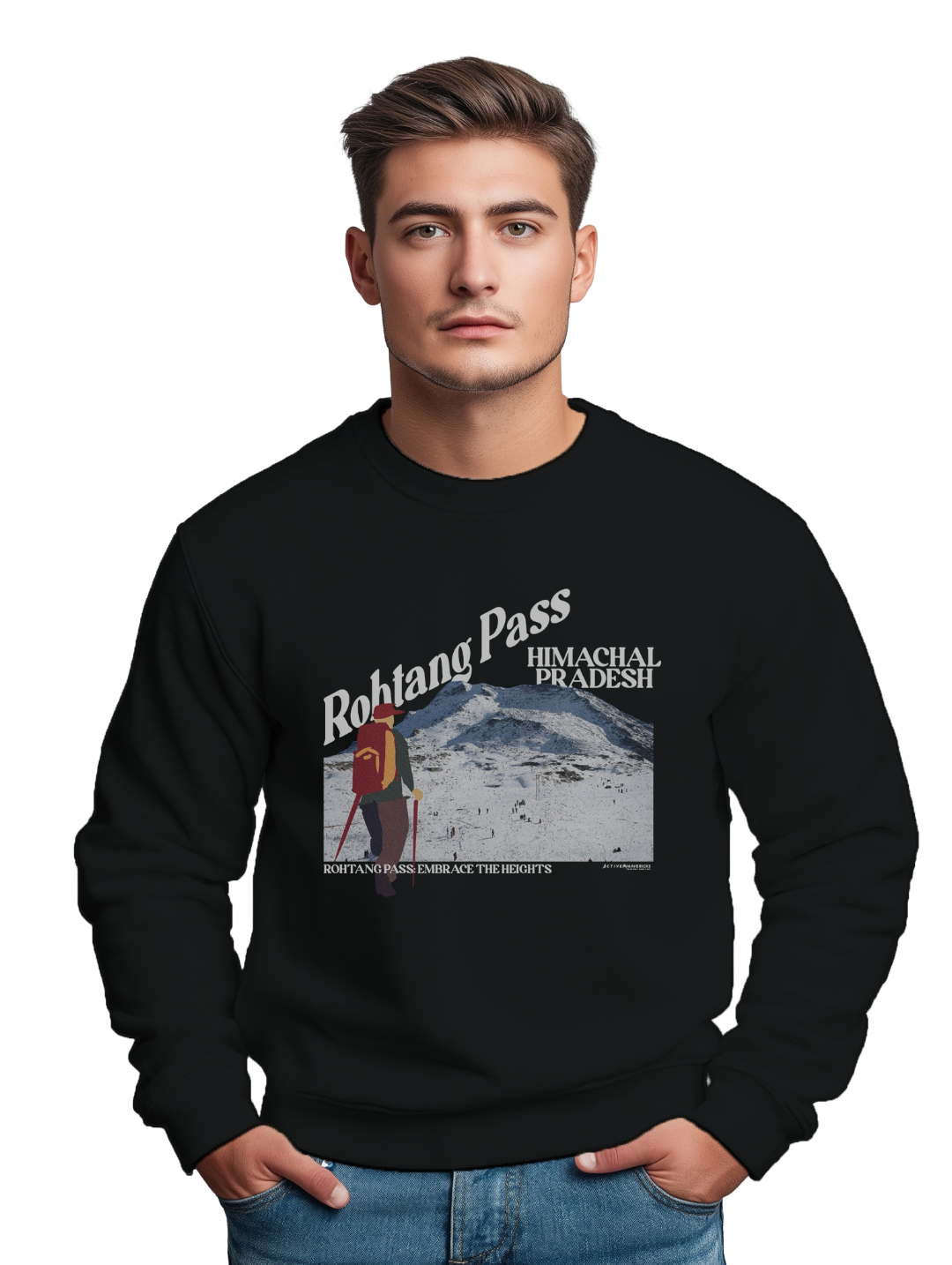 Men's ROHTANG PASS : HIMACHAL PRADESH SWEATSHIRT