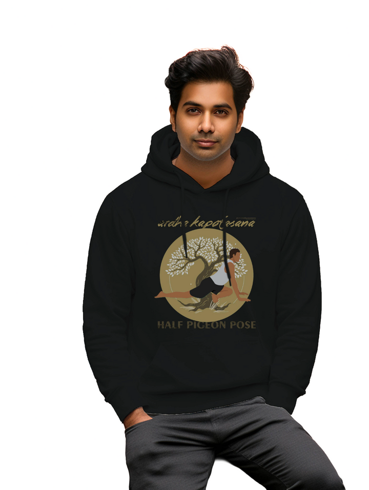 Men's ARDHA KEPOTASANA Hoodie