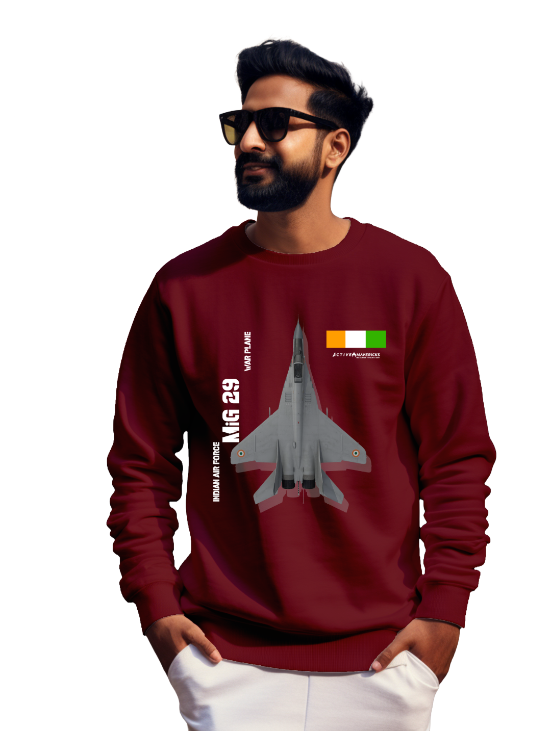 Men's  MIG 29 Fighter Jet SWEATSHIRT
