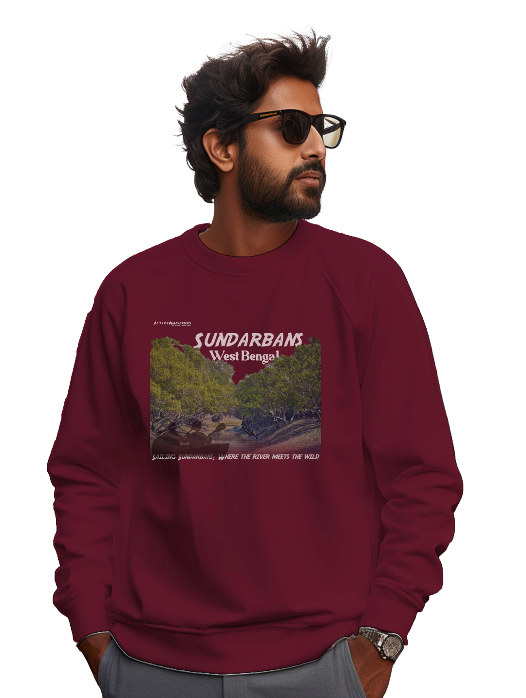 Men's SUNDARBANS : WEST BENGAL SWEATSHIRT