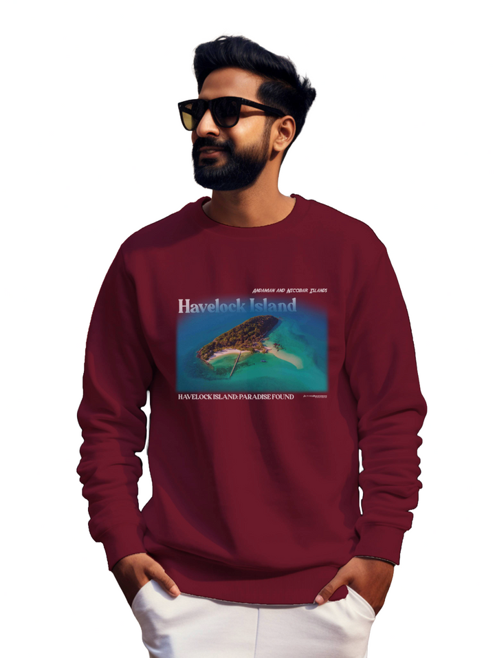 Men's HAVELOCK ISLANDS  ANDAMAN AND NICOBAR ISLANDS SWEATSHIRT