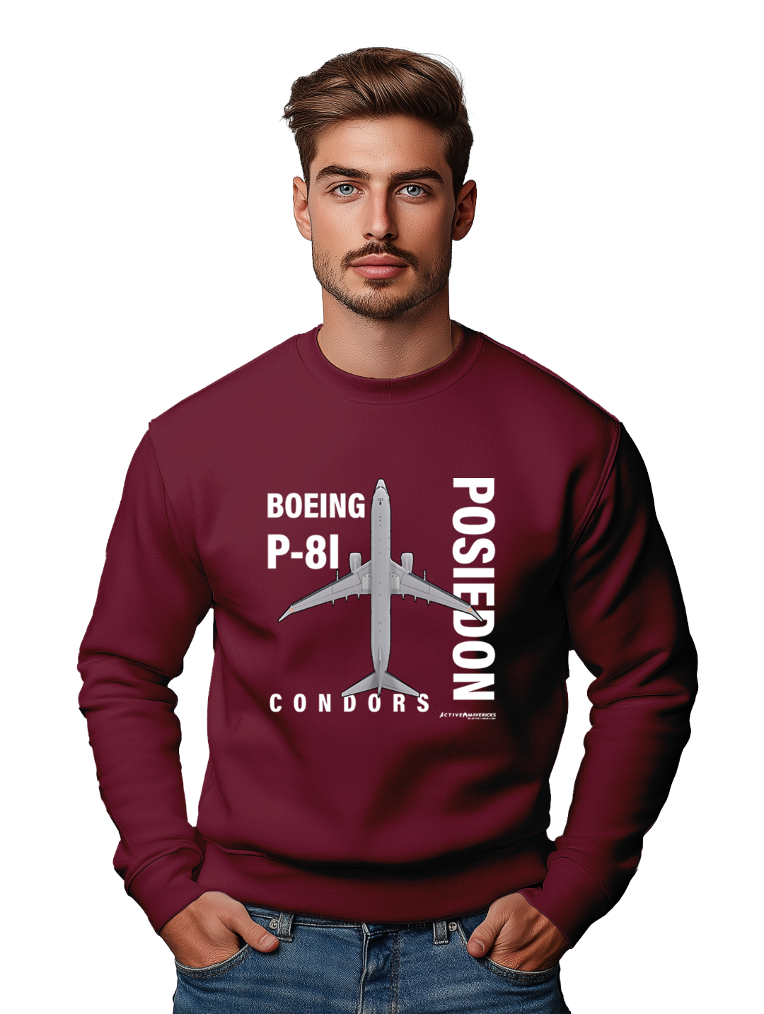 Mens BOEING P8I POSIEDON Sweatshirt