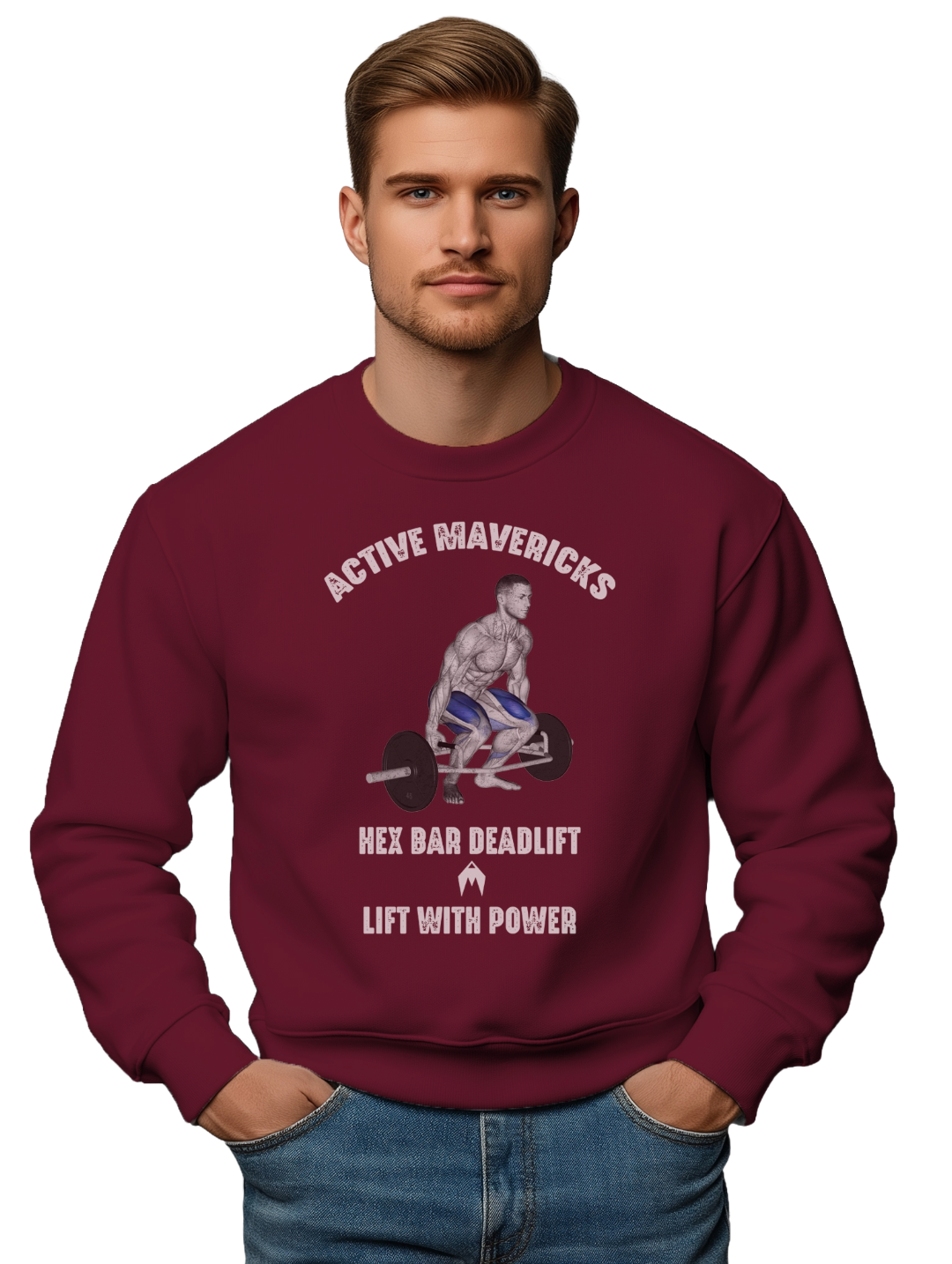 Men's HEX BAR DEADLIFT Sweatshirt