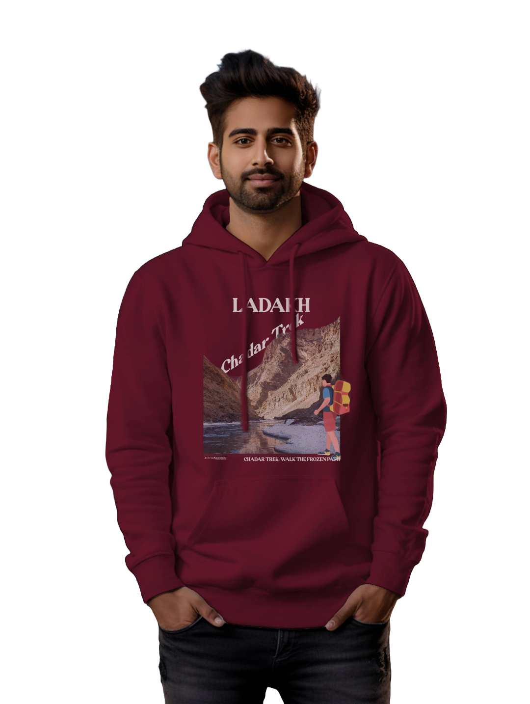 Men's CHADAR TREK : LADAKH Hoddie