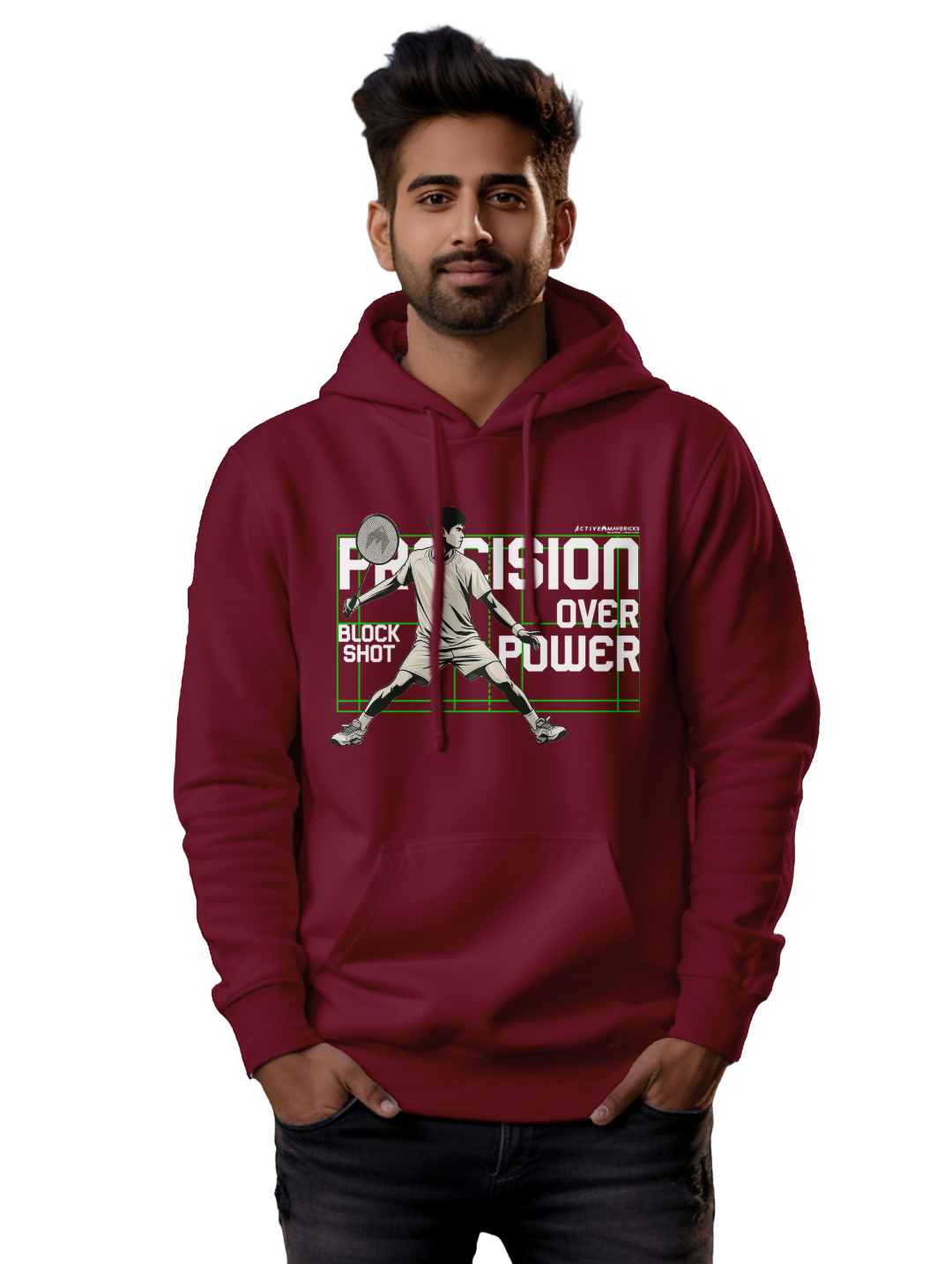 Men's Block Shot Hoodie
