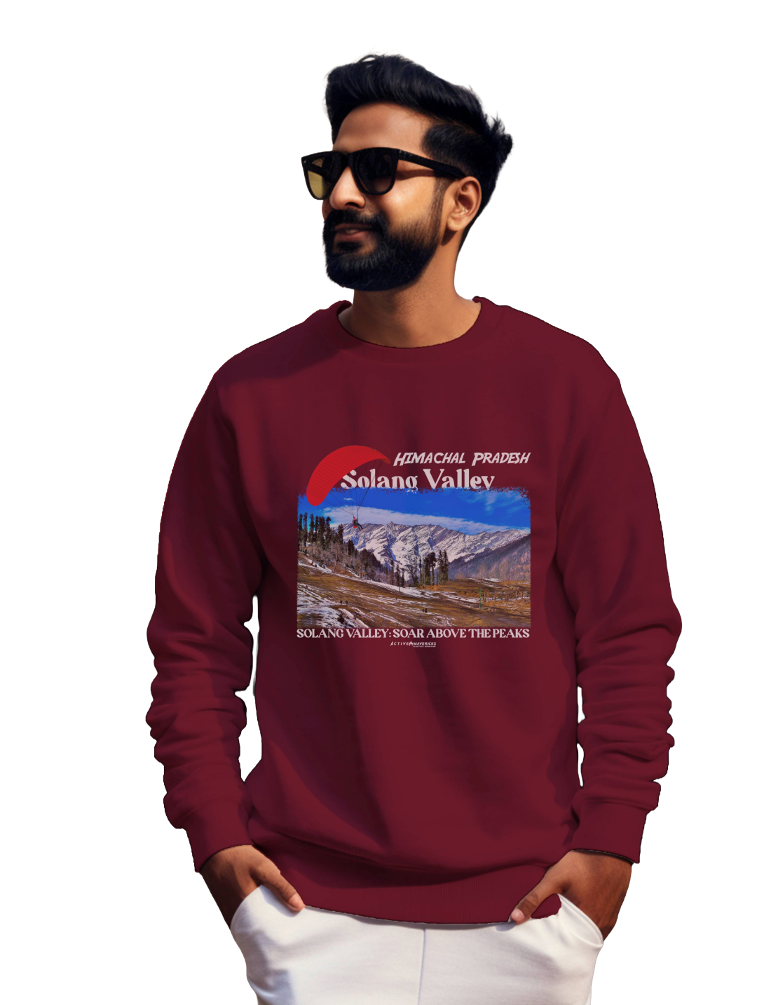 Men's SOLANG VALLEY  HIMACHAL PRADESH SWEATSHIRT