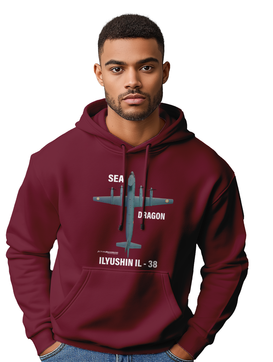 Mens ILYUSHIN IL 38  hoodie