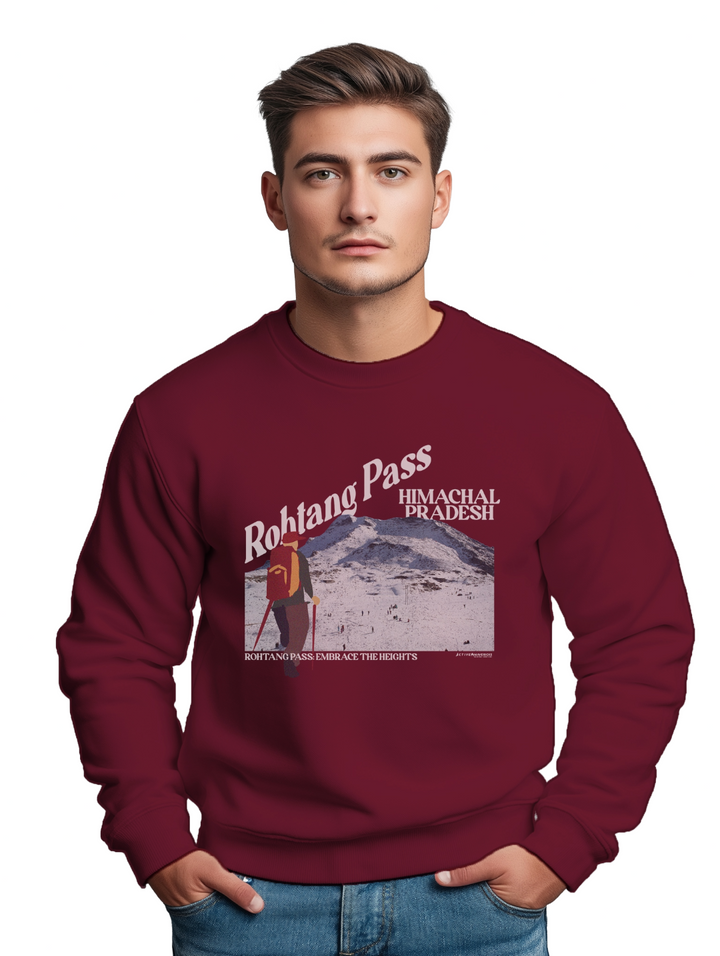 Men's ROHTANG PASS : HIMACHAL PRADESH SWEATSHIRT