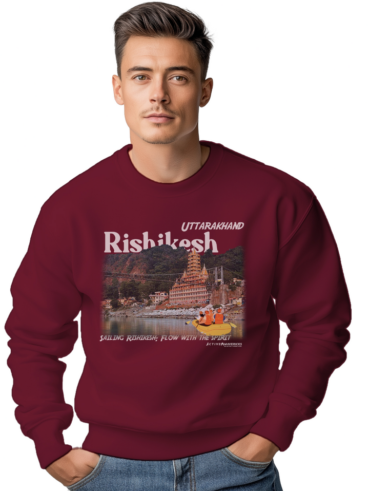 Men's RISHIKESH : UTTARAKHAND SWEATSHIRT