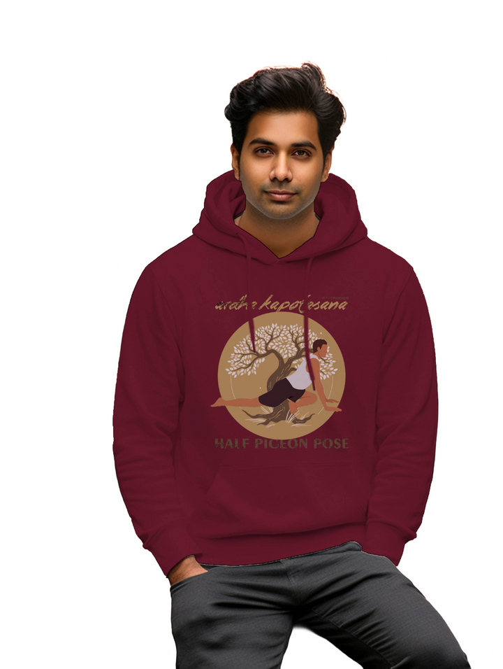 Men's ARDHA KEPOTASANA Hoodie