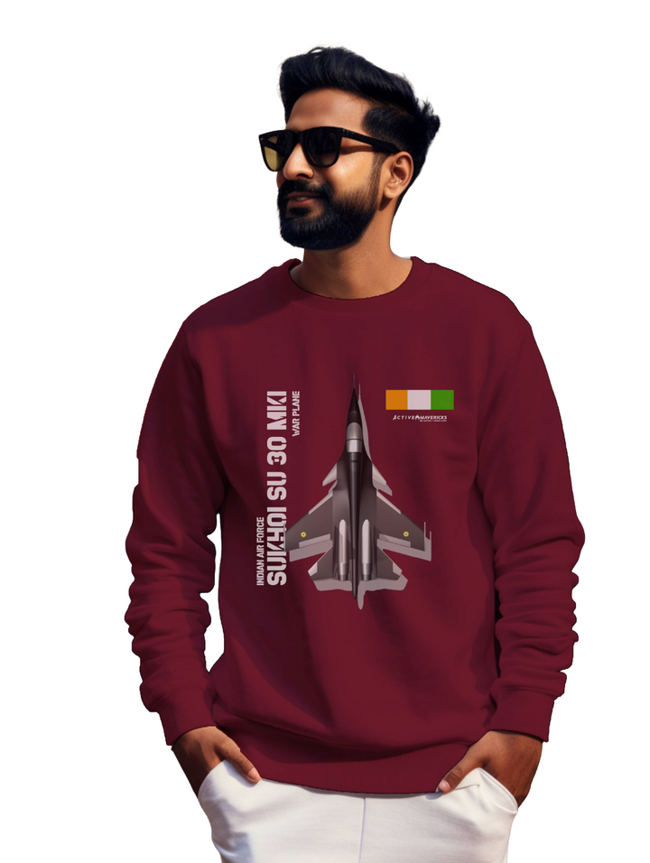 Men's  SUKHOI SU 30MKI SWEATSHIRT