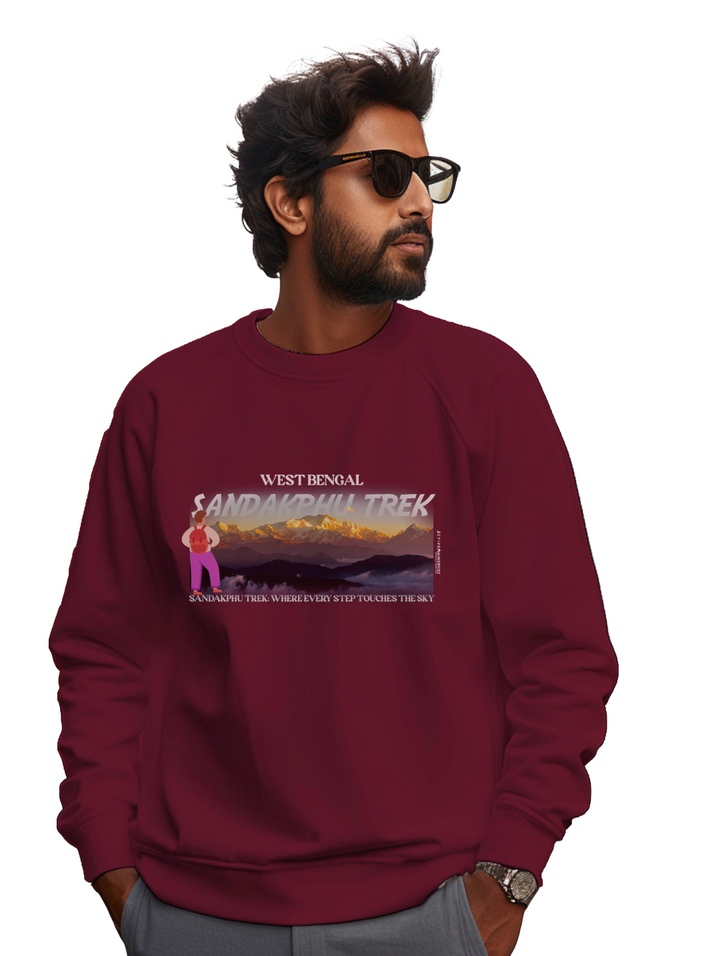 Men's SANDAKPHU TREK : WEST BENGAL SWEATSHIRT