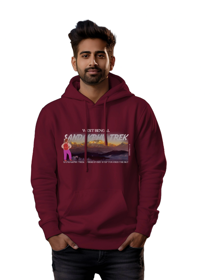 Men's SANDAKPHU TREK : WEST BENGAL Hoddie