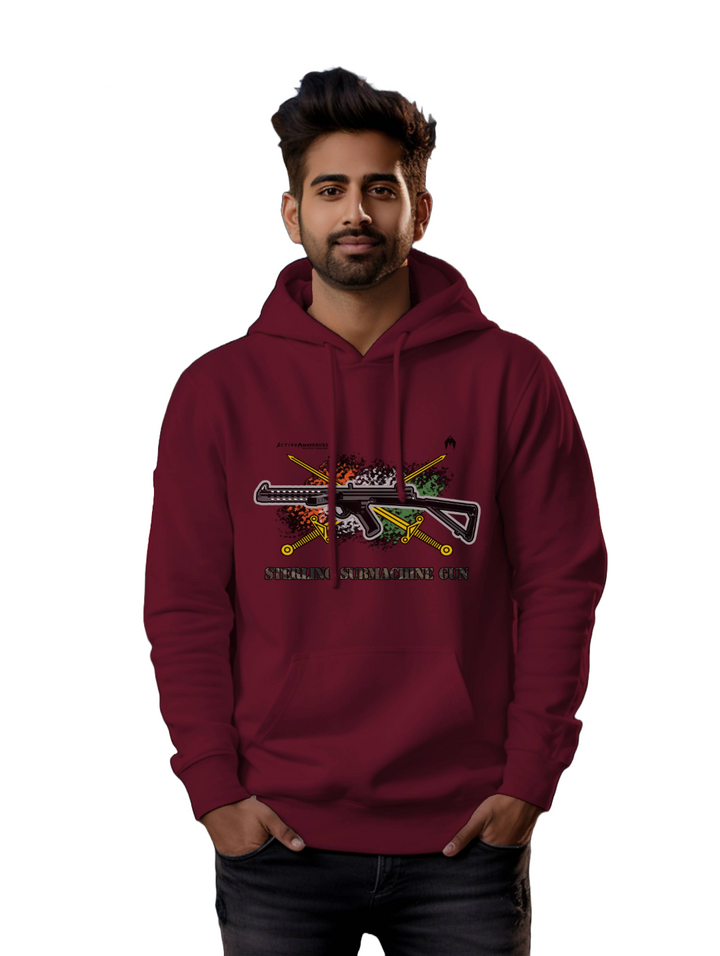 Men's STERLING SUBMACHINE GUN HOODIE