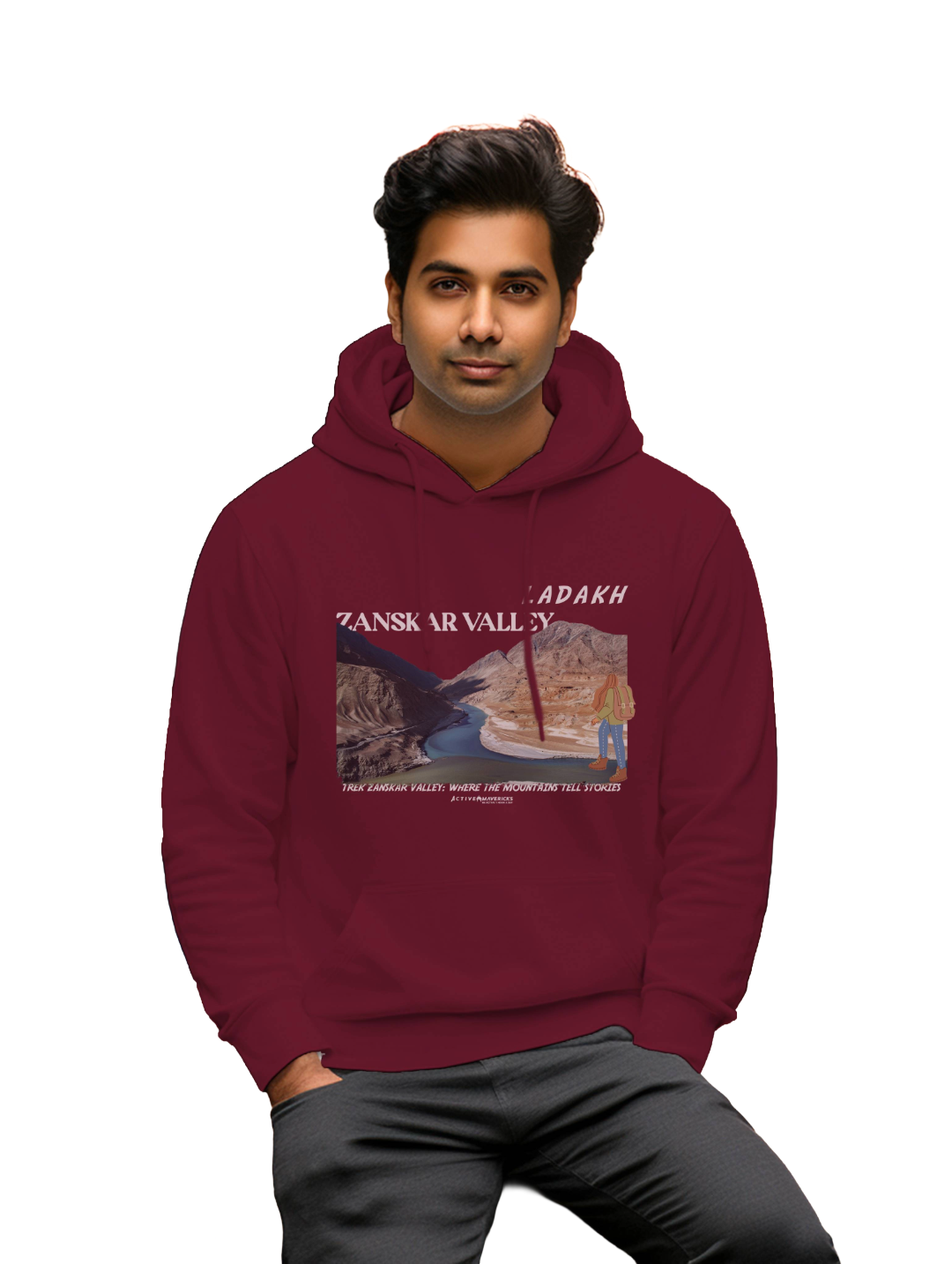 Men's ZANSKAR VALLEY : LADAKH Hoddie