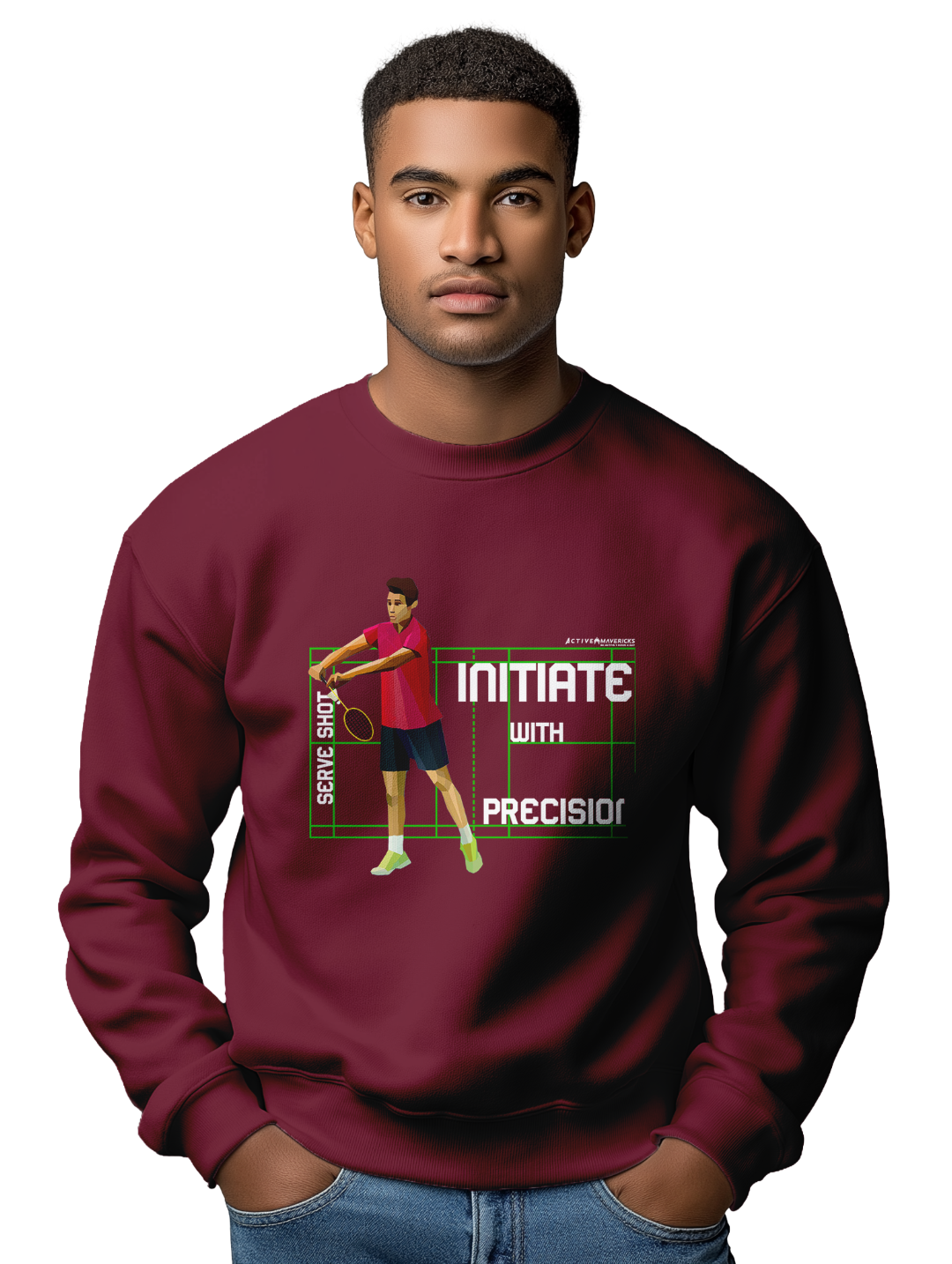 Mens SERVE SHOTSweatshirt