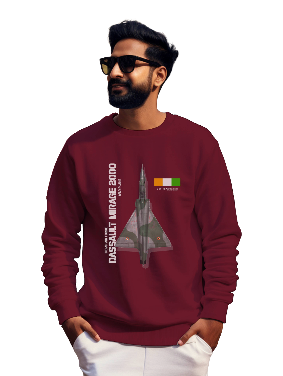 Men's  DASSAULT MIRAGE 2000 SWEATSHIRT