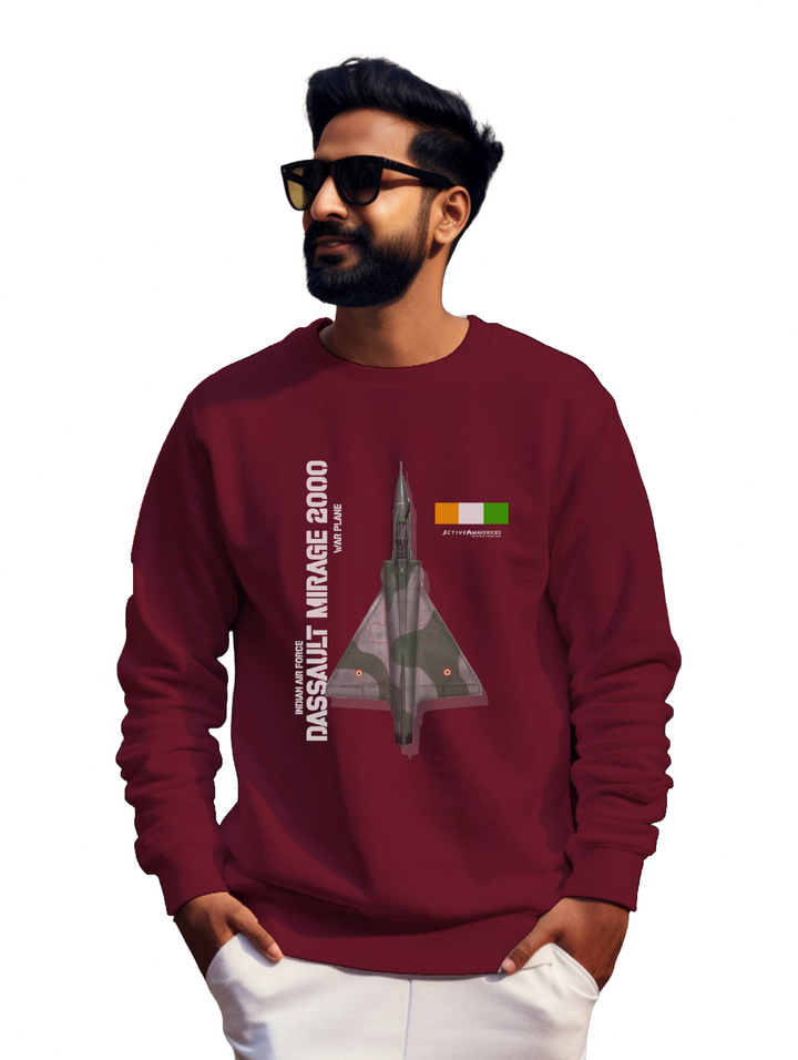 Men's  DASSAULT MIRAGE 2000 SWEATSHIRT
