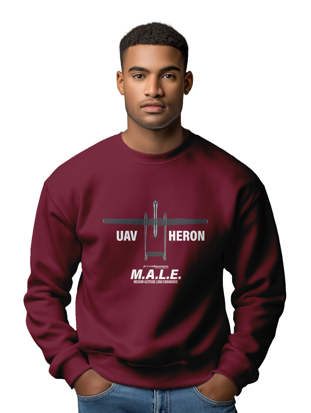 Mens UAV HERON Sweatshirt