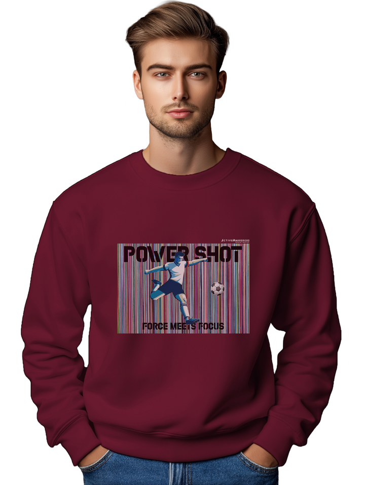 Mens POWER SHOT  Sweatshirt