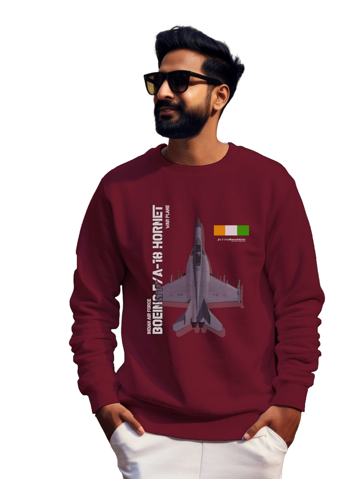 Men's  BOEING F/A 18 HORNET SWEATSHIRT