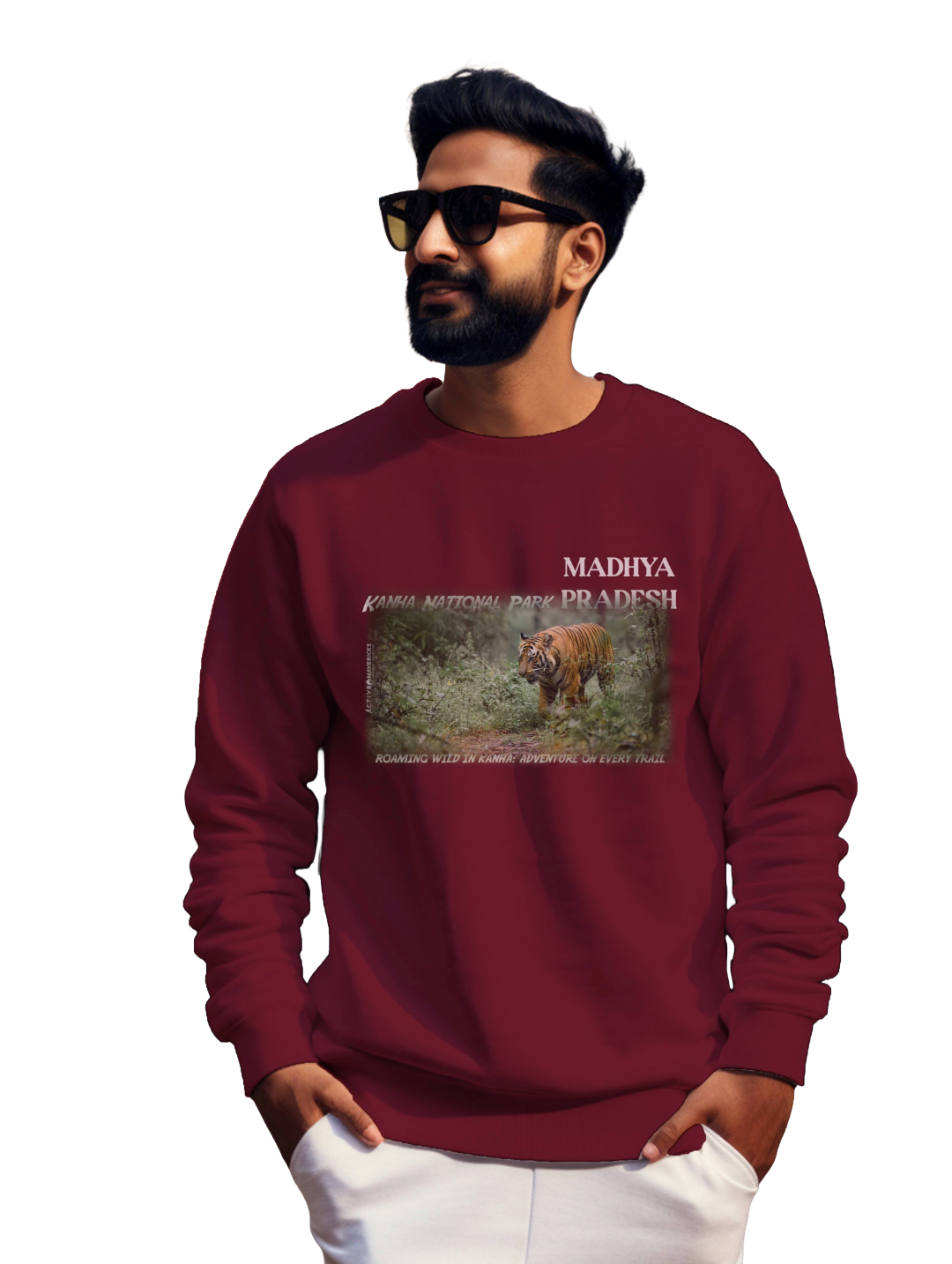 Men's KANHA NATIONAL PARK : MADHYA PRADESH SWEATSHIRT