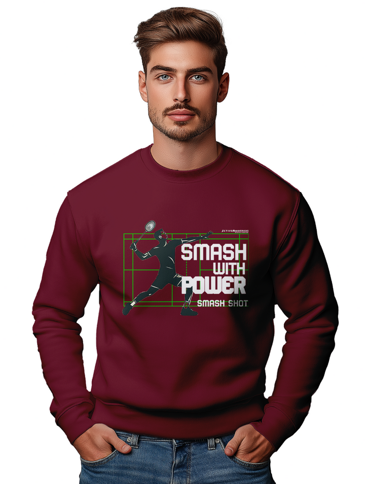Mens SMASH SHOT Sweatshirt