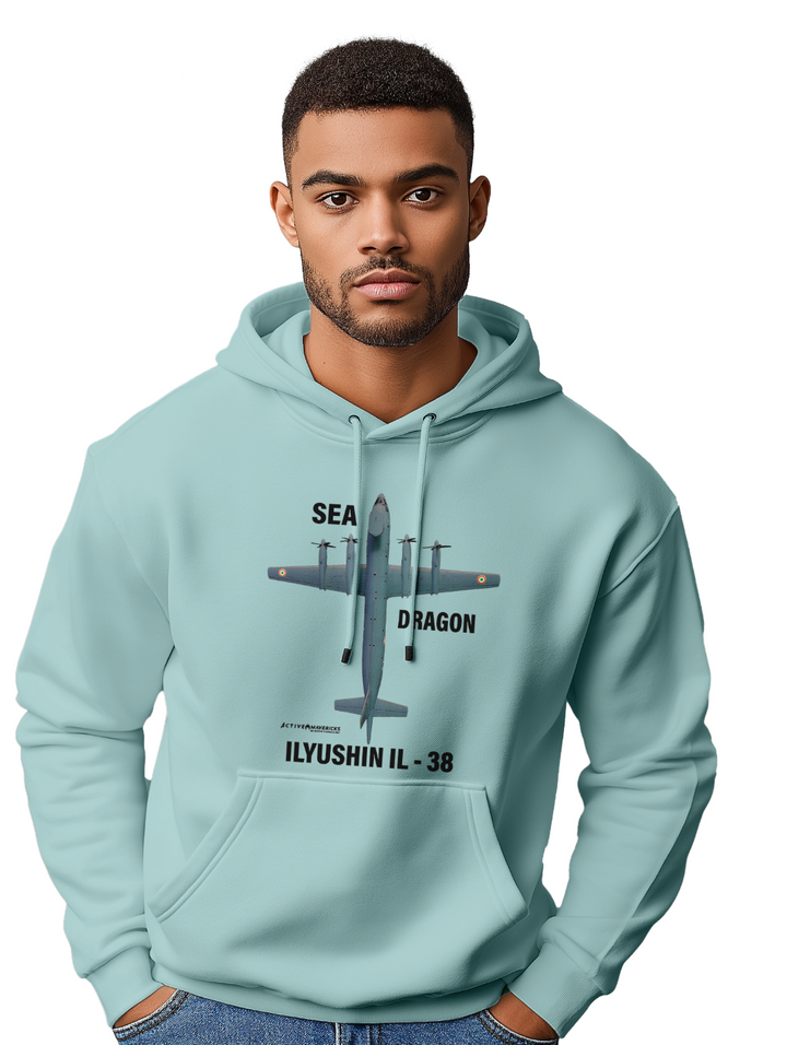 Mens ILYUSHIN IL 38  hoodie