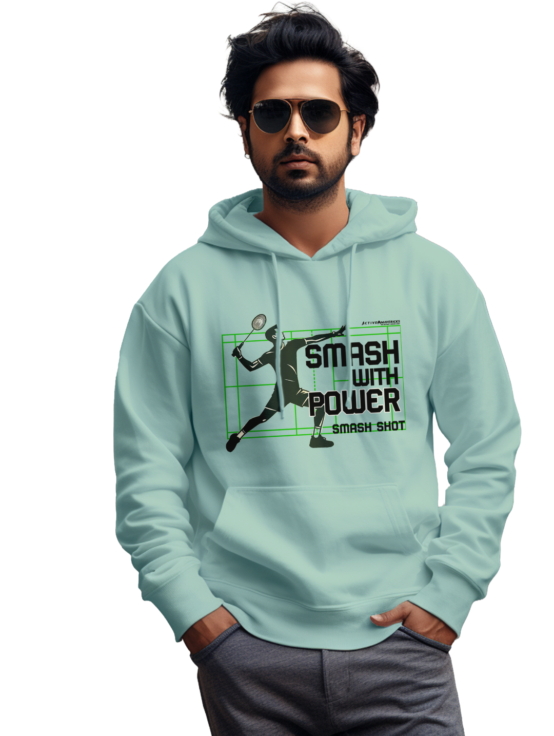 Men's smash shot HOODIE