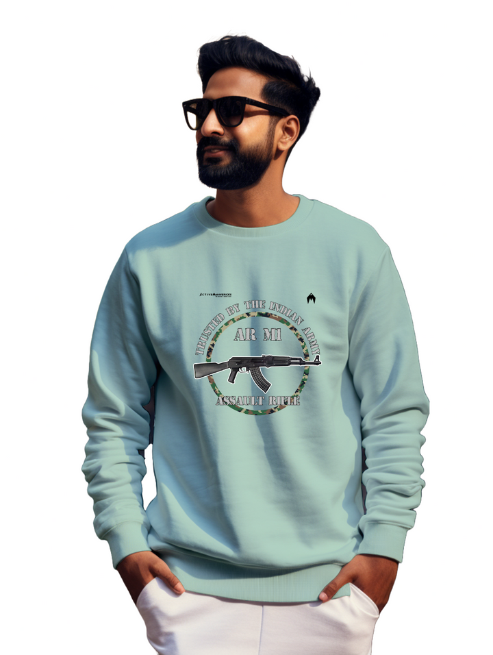 Men's AR M1 ASSAULT RIFLE Sweatshirt