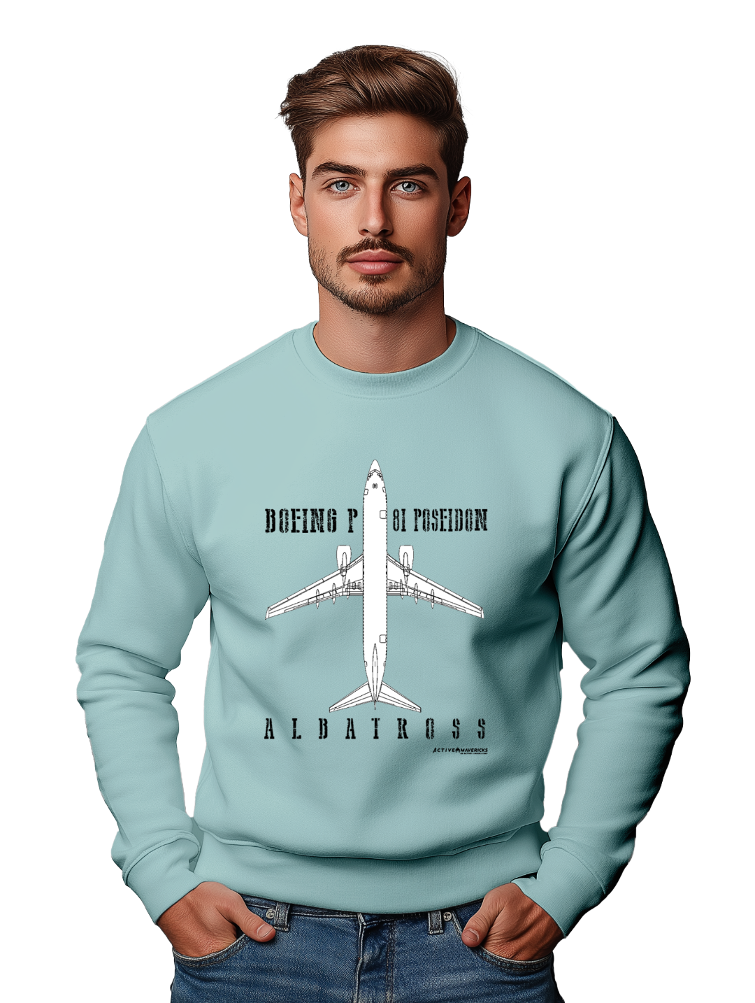 Mens BOEING P8I ALBATROSS Sweatshirt