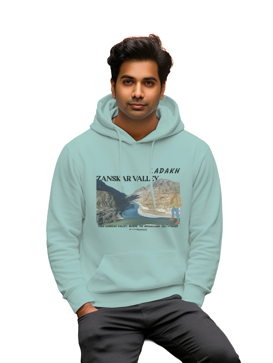 Men's ZANSKAR VALLEY : LADAKH Hoddie