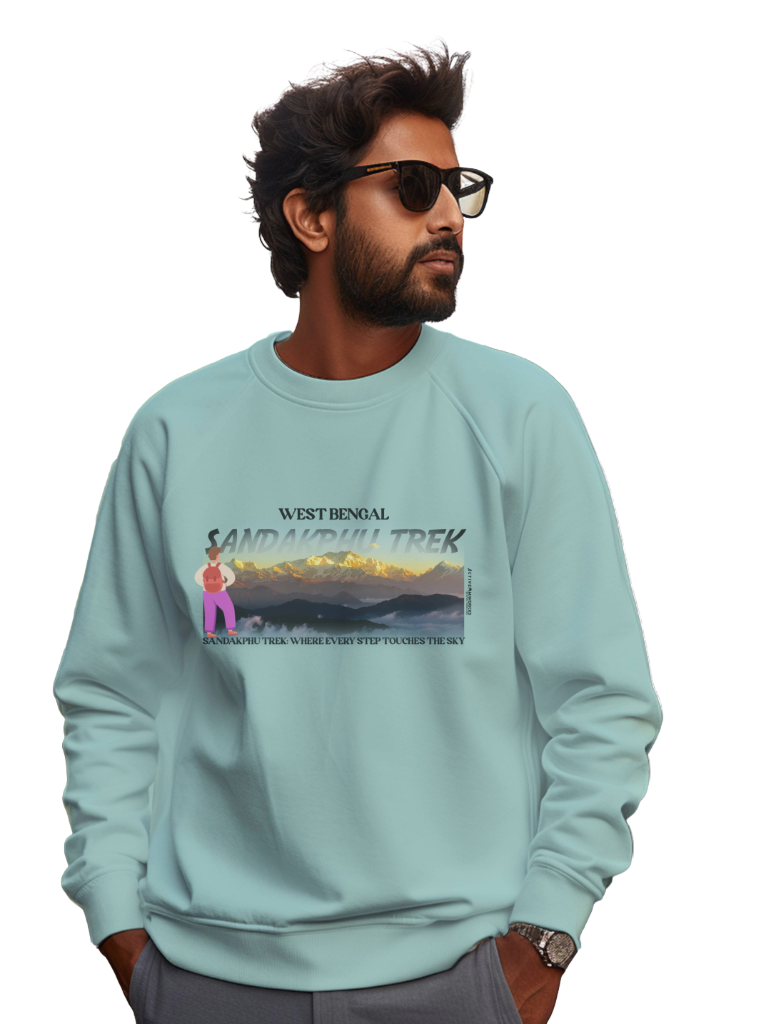 Men's SANDAKPHU TREK : WEST BENGAL SWEATSHIRT
