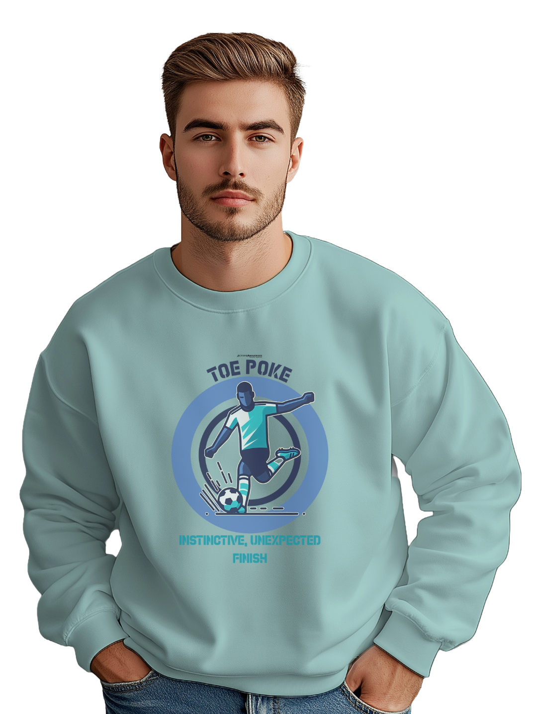 Mens TOE POKE  Sweatshirt
