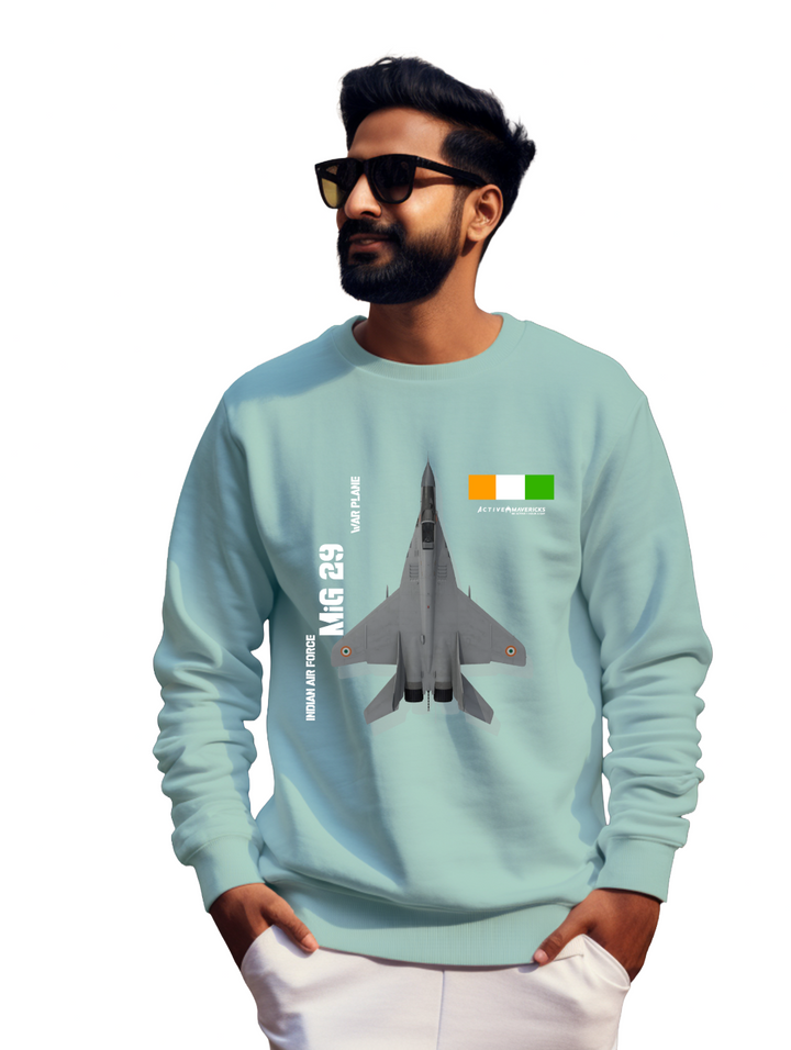 Men's  MIG 29 Fighter Jet SWEATSHIRT