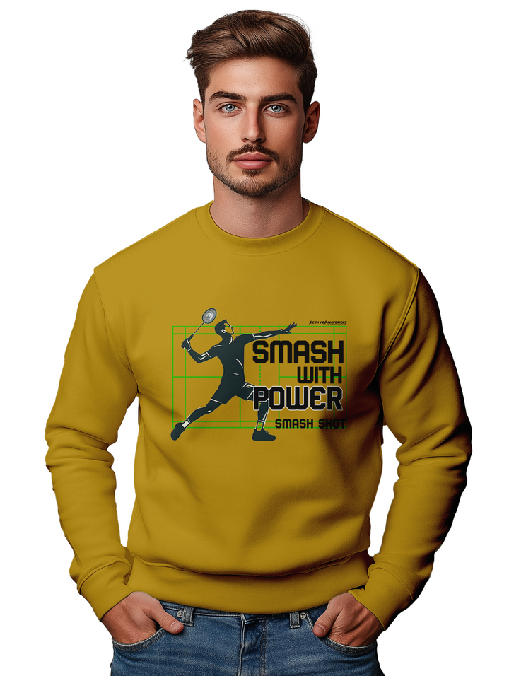 Mens SMASH SHOT Sweatshirt