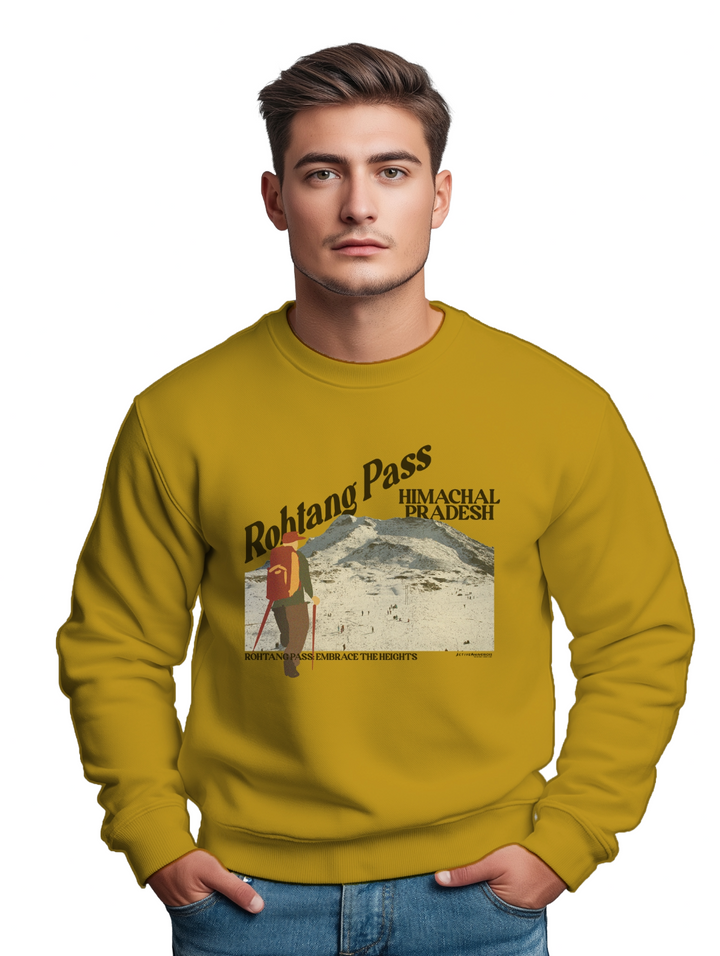 Men's ROHTANG PASS : HIMACHAL PRADESH SWEATSHIRT