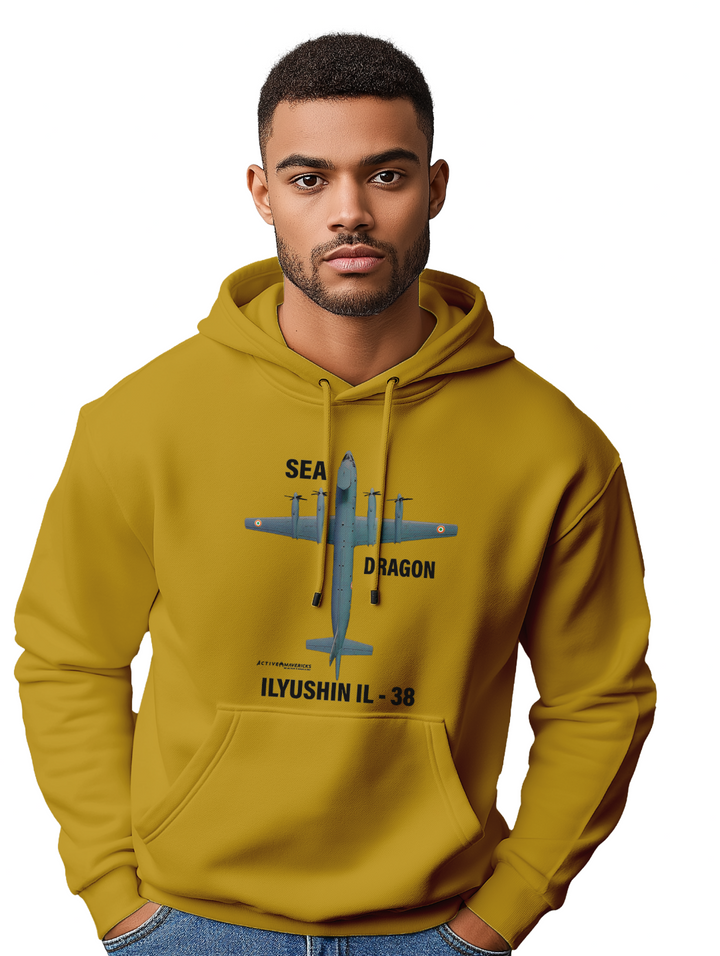 Mens ILYUSHIN IL 38  hoodie