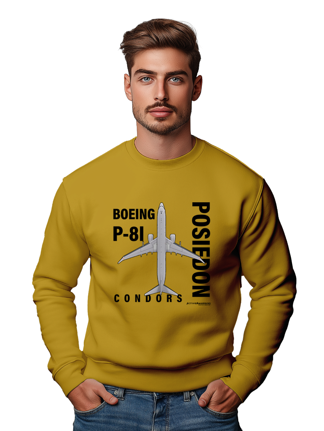 Mens BOEING P8I POSIEDON Sweatshirt