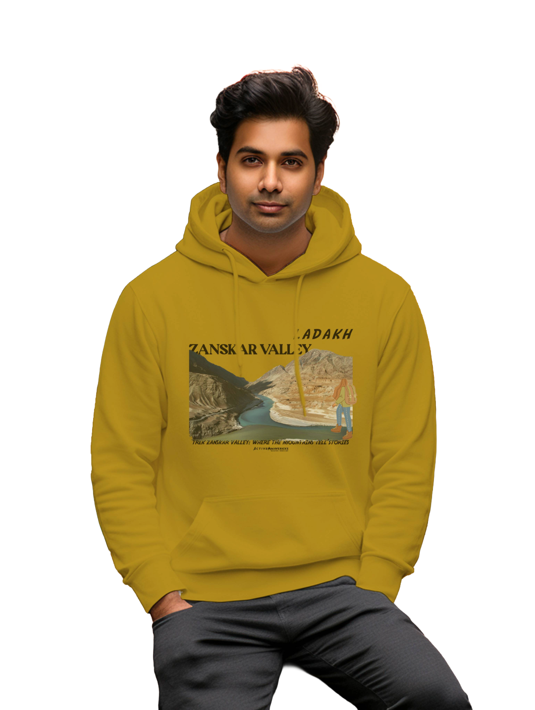 Men's ZANSKAR VALLEY : LADAKH Hoddie