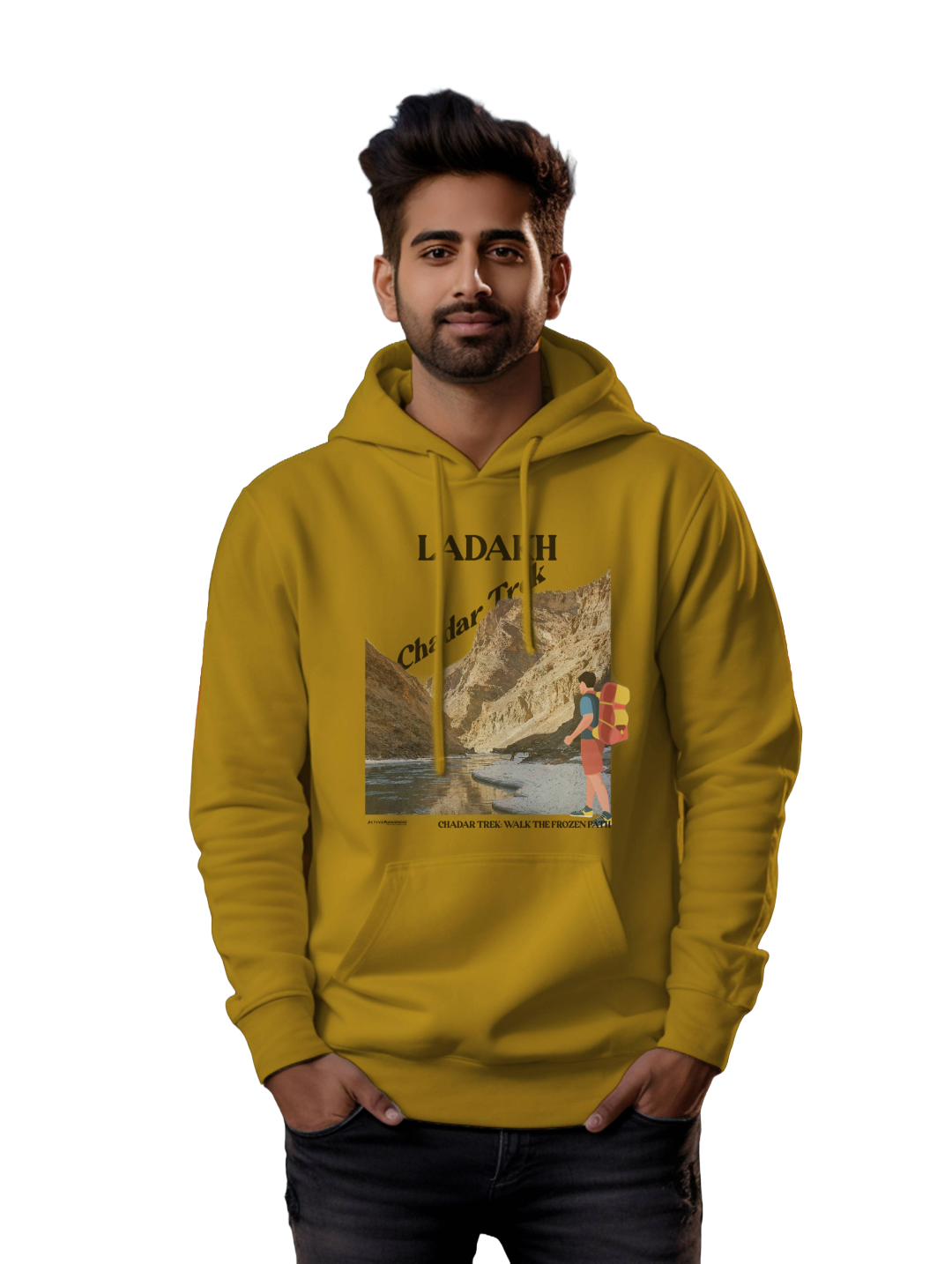 Men's CHADAR TREK : LADAKH Hoddie
