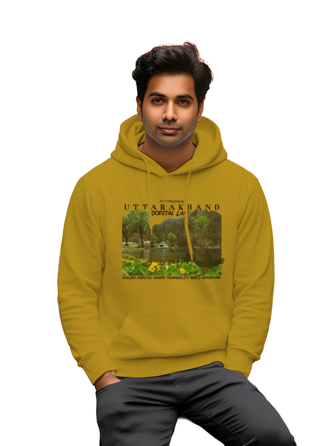 Men's DODITAL LAKE : UTTARAKHAND Hoddie